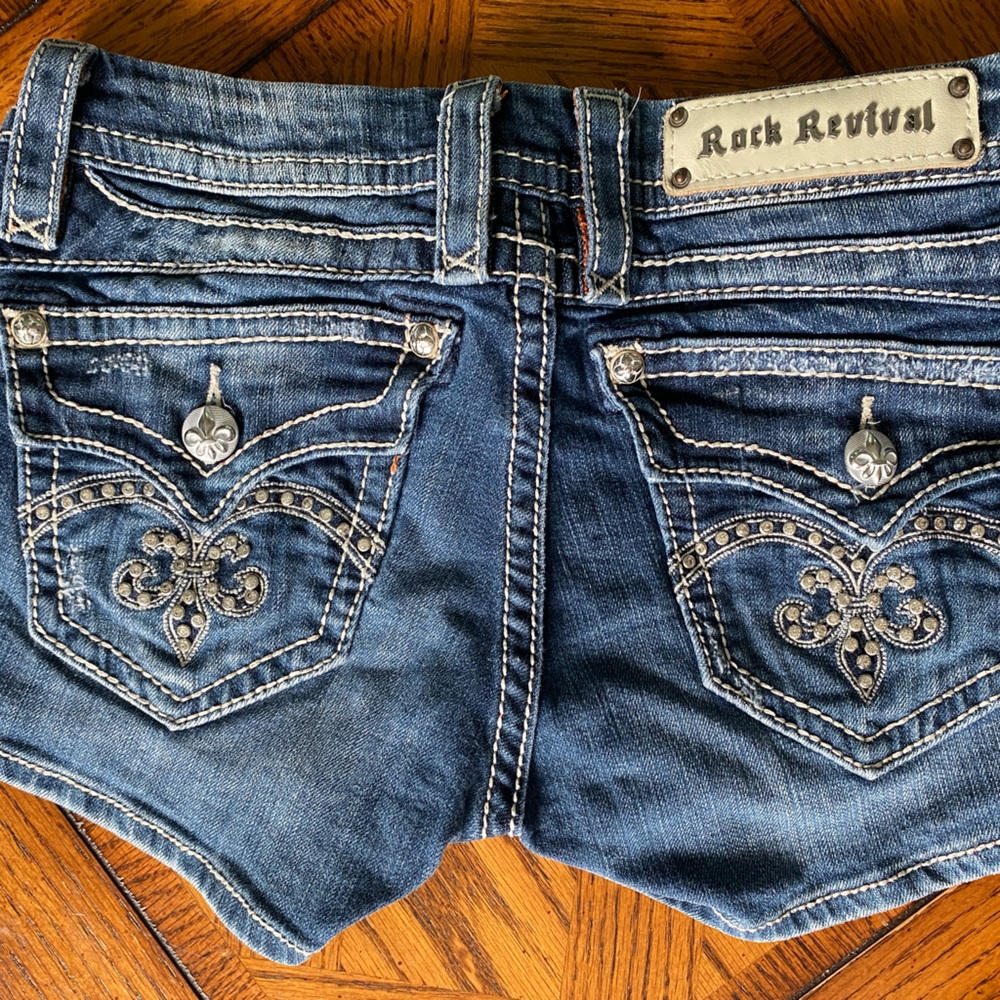 Rock Revival, size 27, blue denim